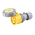 CEE Electrical Connectors(Industrial Couplers) 32A 2P+E IP67 4H HTN2231-4