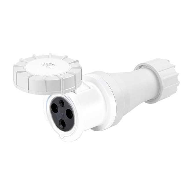 CEE Electrical Connectors(Industrial Couplers) 125A 2P+E(3P) IP67 3H(Three Hour)(Three o'clock) HTN2431-3